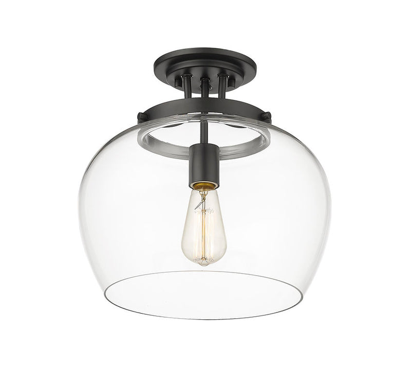 JOLIET luminaire plafonnier noir IL-101G | Luminaire Plus.ca