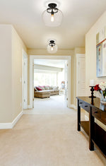 JOLIET luminaire plafonnier noir IL-101G | Luminaire Plus.ca