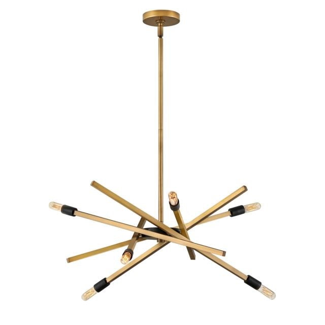 ARCHER luminaire suspendu doré et noir 4765HB