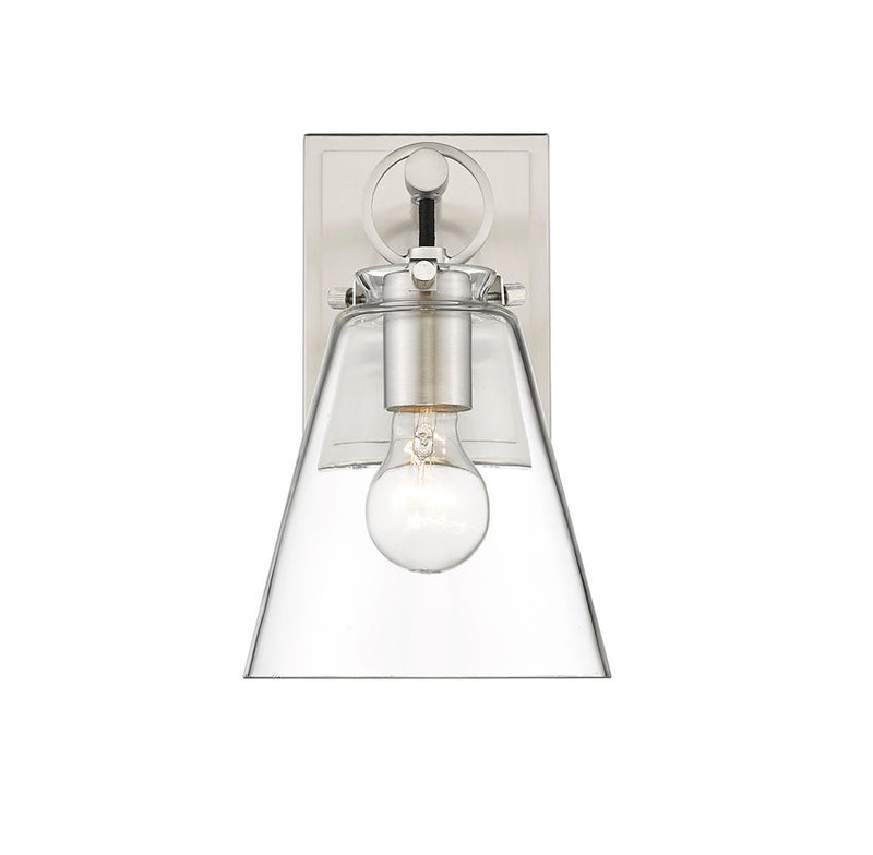 HARPER luminaire mural nickel brossé 483-1S-BN | Luminaire Plus.ca
