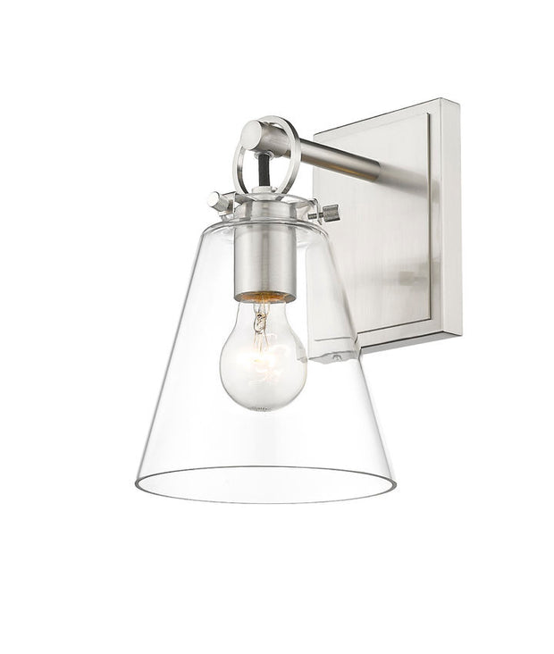 HARPER luminaire mural nickel brossé 483-1S-BN | Luminaire Plus.ca