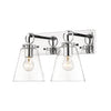 HARPER luminaire mural chrome 483-2V-CH| Luminaire Plus.ca