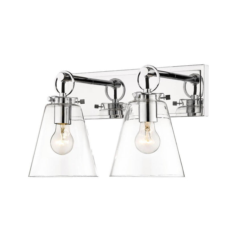 HARPER luminaire mural chrome 483-2V-CH| Luminaire Plus.ca