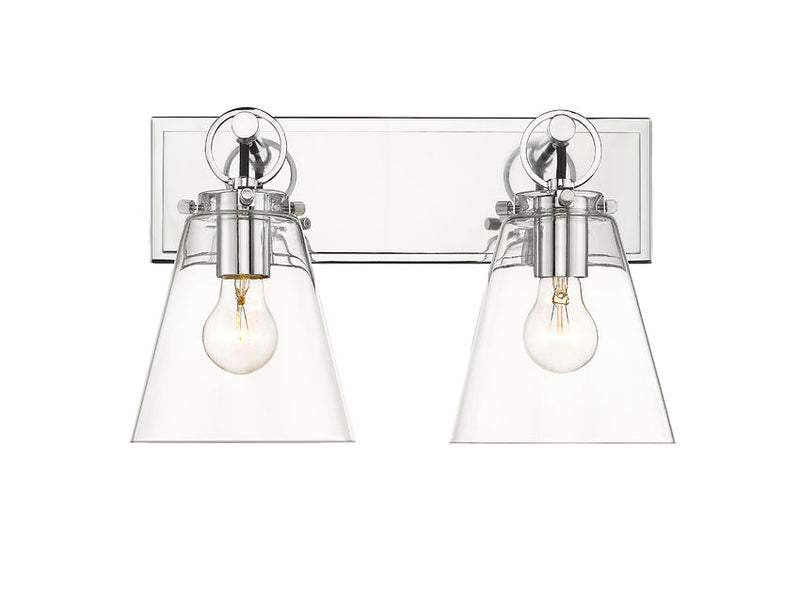 HARPER luminaire mural chrome 483-2V-CH| Luminaire Plus.ca