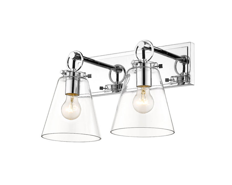 HARPER luminaire mural chrome 483-2V-CH| Luminaire Plus.ca