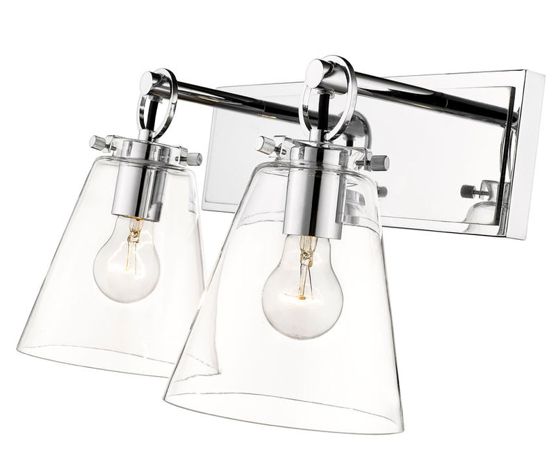 HARPER luminaire mural chrome 483-2V-CH| Luminaire Plus.ca