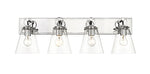 HARPER luminaire mural chrome 483-4V-CH | Luminaire Plus.ca