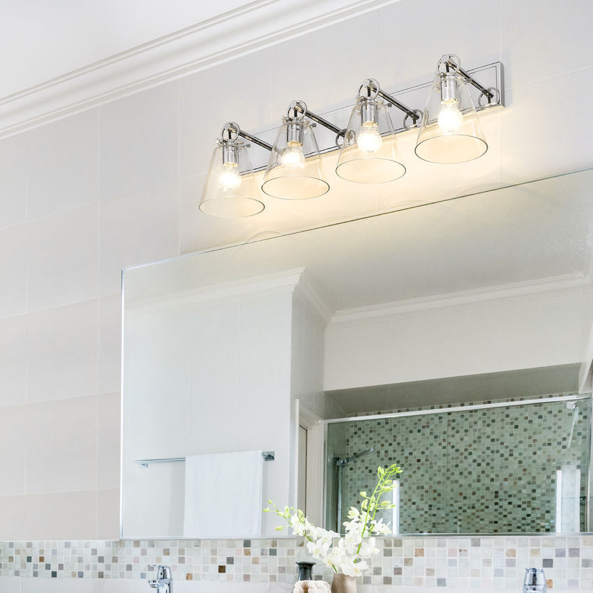 HARPER luminaire mural chrome 483-4V-CH | Luminaire Plus.ca