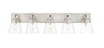 HARPER luminaire mural nickel brossé 483-5V-BN | Luminaire Plus.ca
