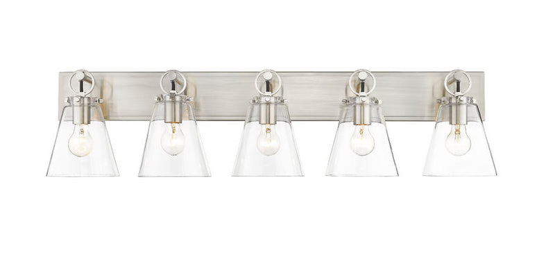 HARPER luminaire mural nickel brossé 483-5V-BN | Luminaire Plus.ca