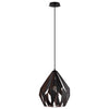 CARLTON I luminaire suspendu noir et cuivre 49254A | Luminaire Plus.ca