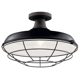 PIER luminaire suspendu extérieur noir 49993BK | Luminaire Plus.ca