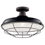 PIER luminaire suspendu extérieur noir 49992BK | Luminaire Plus.ca