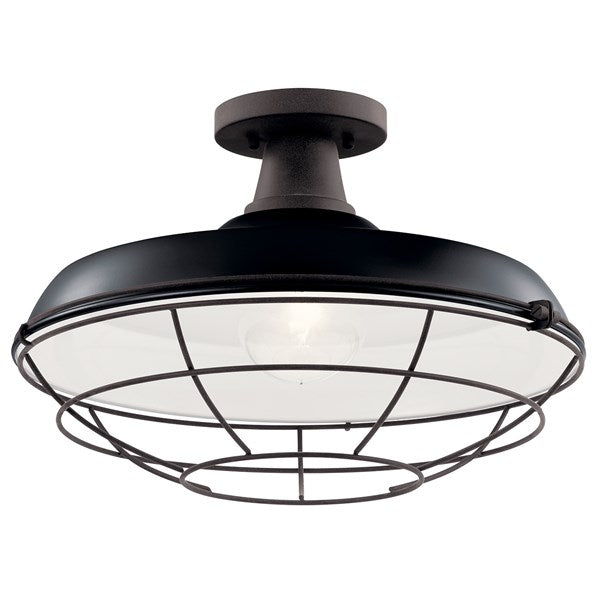 PIER luminaire suspendu extérieur noir 49992BK | Luminaire Plus.ca