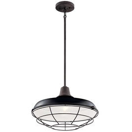 PIER luminaire suspendu extérieur noir 49993BK | Luminaire Plus.ca