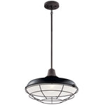 PIER luminaire suspendu extérieur noir 49992BK | Luminaire Plus.ca