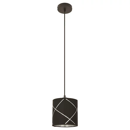 PRUGA luminaire noir et argent CN 9401-BKBSL | Luminaire Plus.ca