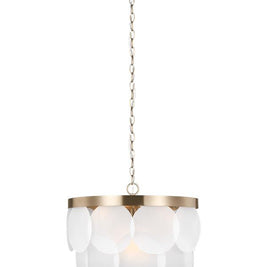 MELLITA luminaire doré et pastilles de verre | Luminaire Plus.ca