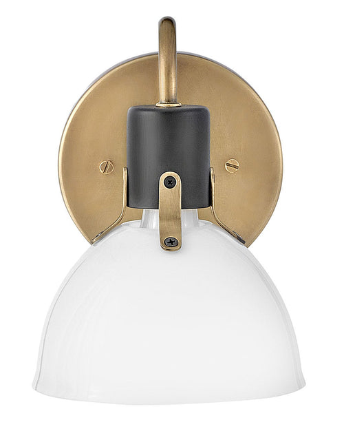 ARGO luminaire mural noir et doré 51110HB