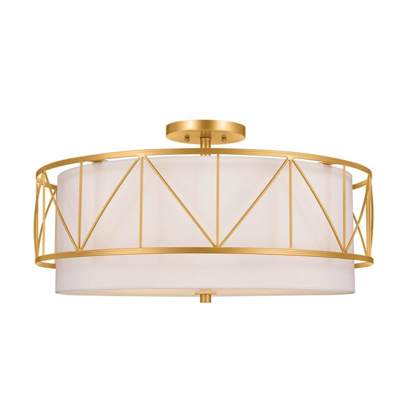 BIRKLEIGH luminaire plafonnier doré 52076CLG | Luminaire Plus.ca