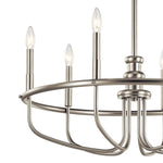 CAPITOL HILL luminaire suspendu nickel brossé 52304NI