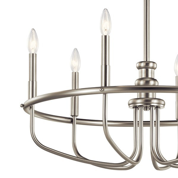 CAPITOL HILL luminaire suspendu nickel brossé 52304NI
