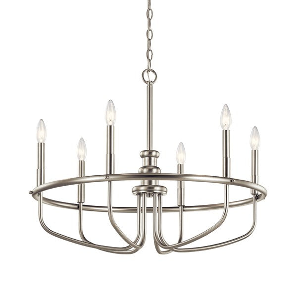CAPITOL HILL luminaire suspendu nickel brossé 52304NI