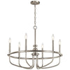 CAPITOL HILL luminaire suspendu nickel brossé 52304NI