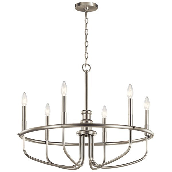 CAPITOL HILL luminaire suspendu nickel brossé 52304NI
