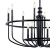 CAPITOL HILL luminaire suspendu noir et doré 52305BK | Luminaire Plus.ca