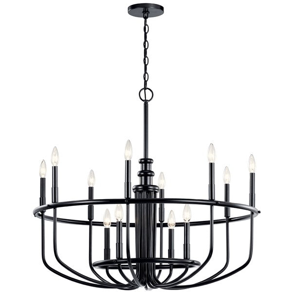 CAPITOL HILL luminaire suspendu noir et doré 52305BK | Luminaire Plus.ca