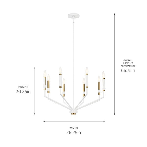 ARMAND luminaire suspendu blanc et doré 52349WH | Luminaire Plus.ca