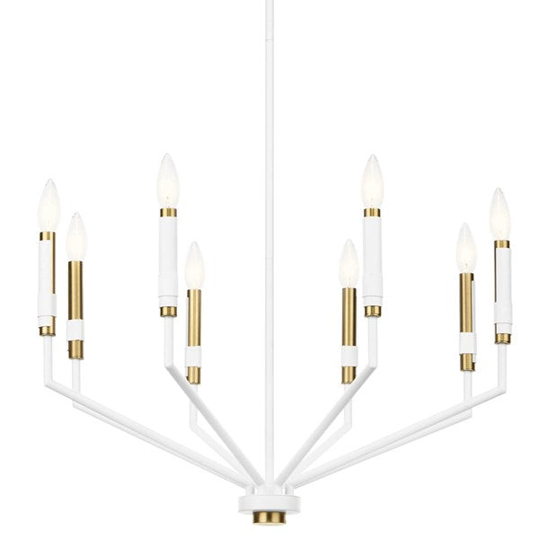 ARMAND luminaire suspendu blanc et doré 52349WH | Luminaire Plus.ca