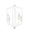 ARMAND luminaire suspendu blanc et doré 52351WH | luminaire Plus.ca