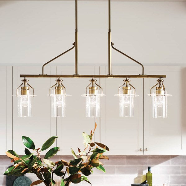 EVERETT luminaire suspendu doré 52379NBR | Luminaire Plus.ca