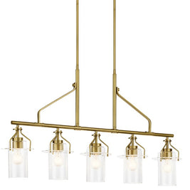 EVERETT luminaire suspendu doré 52379NBR | Luminaire Plus.ca