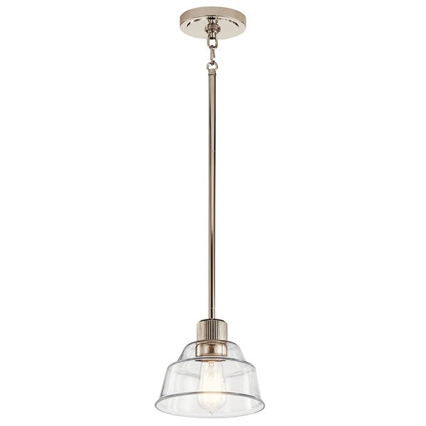 EASTMONT luminaire suspendu chrome et effet bois 52405PN