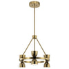 BALAND luminaire suspendu doré 52417BNBLED | Luminaire Plus.ca