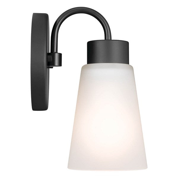 ERMA luminaire mural noir 52445BK