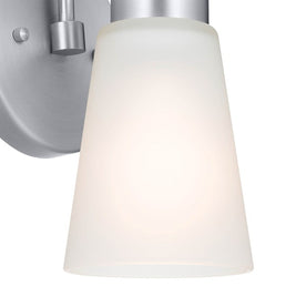 ERMA luminaire mural nickel brossé 52445NI | Luminaire Plus.ca