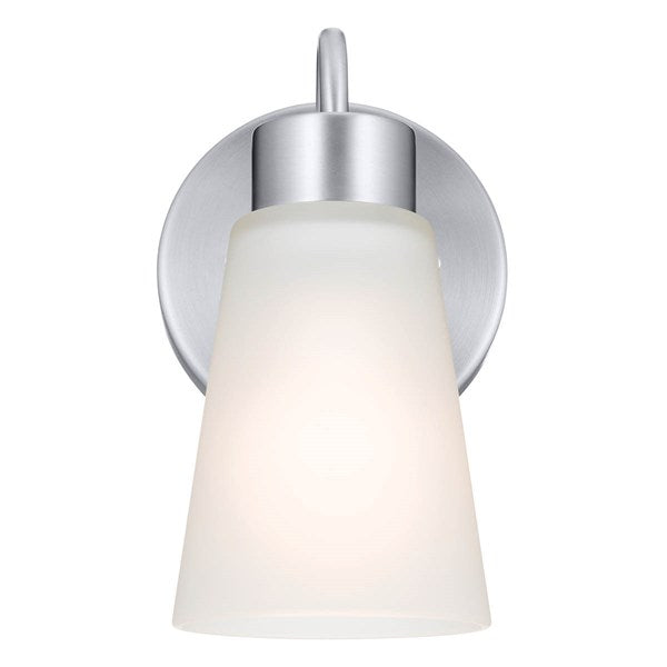ERMA luminaire mural nickel brossé 52445NI | Luminaire Plus.ca