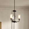 VETIVENE luminaire suspendu noir 52450BKT | Luminaire Plus.ca