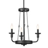 VETIVENE luminaire suspendu noir 52450BKT | Luminaire Plus.ca