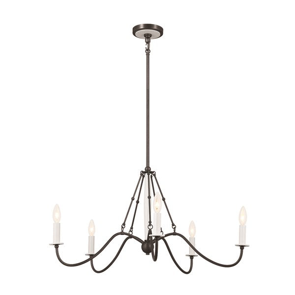 FREESIA luminaire suspendu gris et blanc 52455AVI | Luminaire Plus.ca