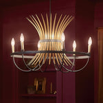 BAILE luminaire suspendu noir et doré 52458BK