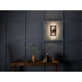 BAILE luminaire mural noir et doré 52461BK | Luminaire Plus.ca