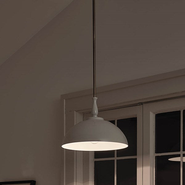 FIRA luminaire suspendu blanc et doré 52476WH | Luminaire Plus.ca