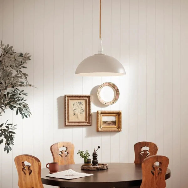 FIRA luminaire suspendu grège 52477GRG | Luminaire Plus.ca