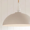FIRA luminaire suspendu grège 52477GRG | Luminaire Plus.ca
