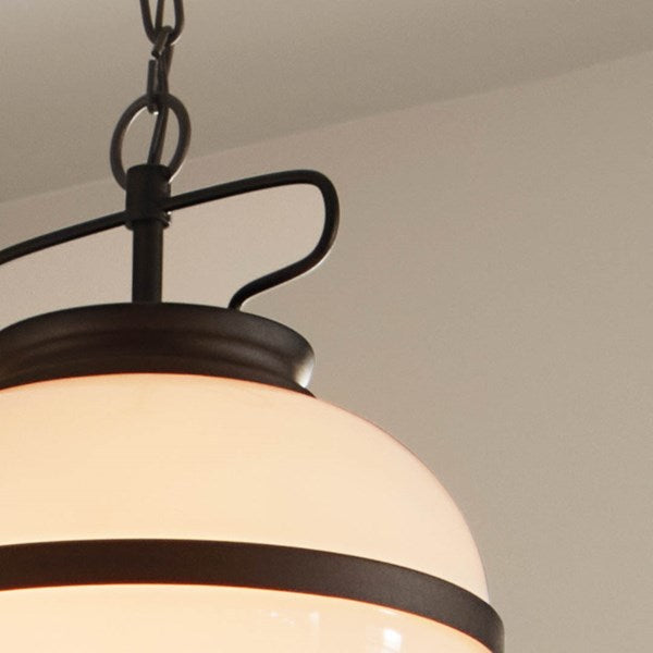 OPAL luminaire suspendu noir 52478BKT | Luminaire Plus.ca